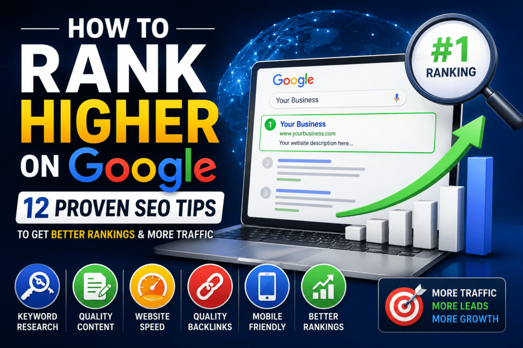 How to rank higher on Google — SEO tips for small business websites