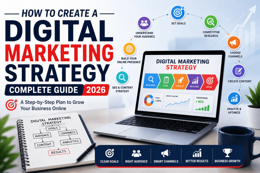 How to Create a Digital Marketing Strategy — step-by-step guide for 2026